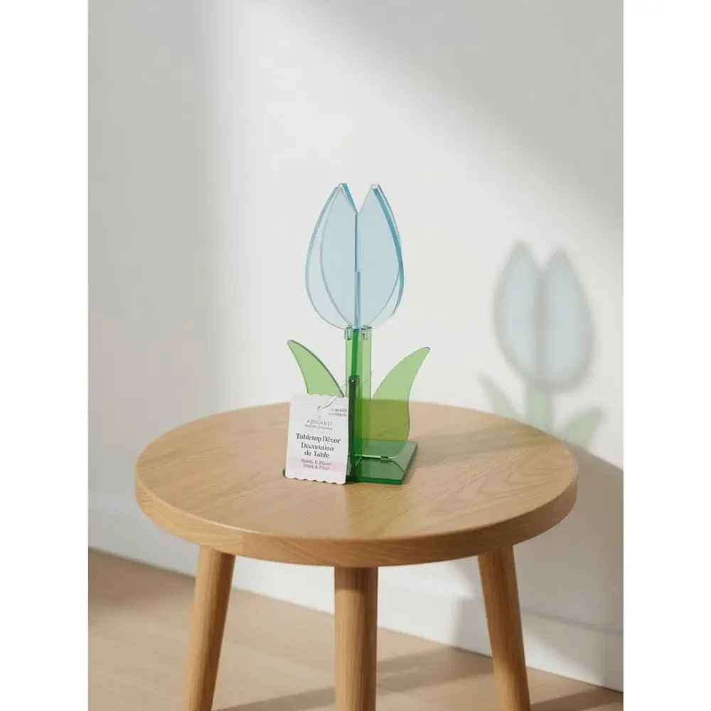 Ashland Bunny & Bloom Small Acrylic Tulip Tabletop Décor